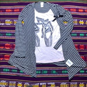 Long sleeve shirt/cardigan